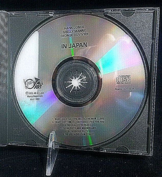 Hank Jones, Shelly Manne, George Duvivier : In Japan (CD, Album, RE)