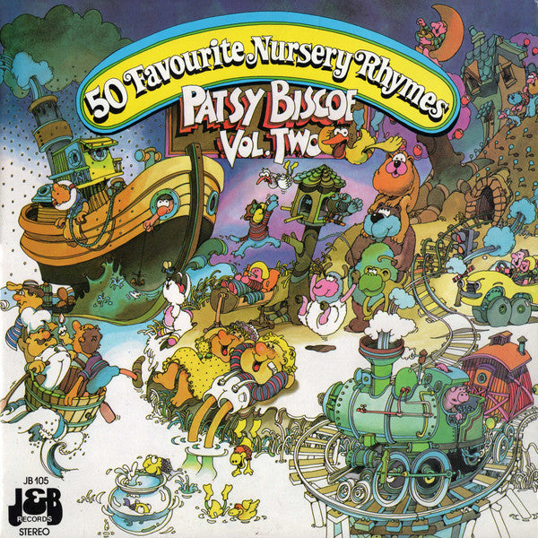 Patsy Biscoe : 50 Favourite Nursery Rhymes Vol. Two (LP, Album)