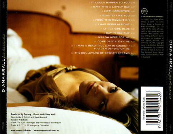 Diana Krall : From This Moment On (CD, Album)