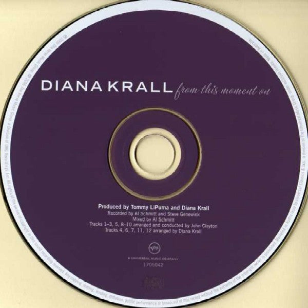 Diana Krall : From This Moment On (CD, Album)