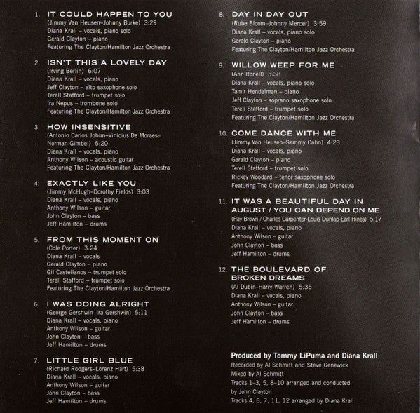 Diana Krall : From This Moment On (CD, Album)