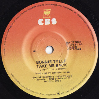 Bonnie Tyler : Total Eclipse Of The Heart (7", Single)
