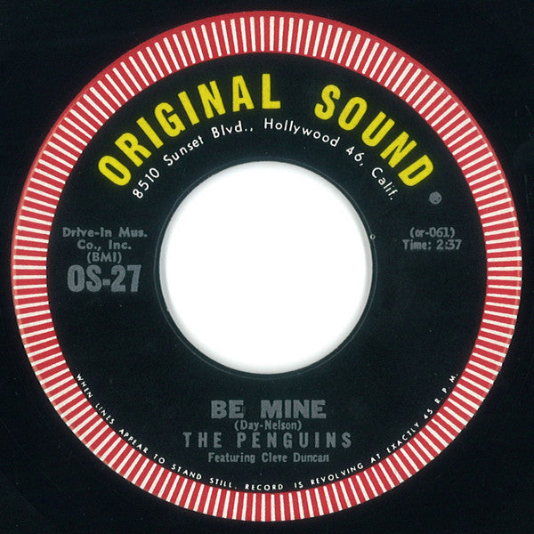The Penguins Featuring Cleve Duncan : Memories Of El Monte (7", Roc)