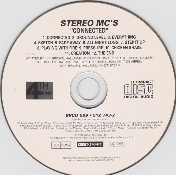 Stereo MC's : Connected (CD, Album)