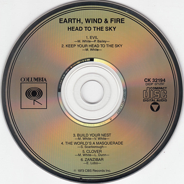 Earth, Wind & Fire : Head To The Sky (CD, Album, RE, RM)