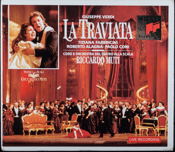 Giuseppe Verdi  - Tiziana Fabbricini · Roberto Alagna · Paolo Coni · Coro Del Teatro Alla Scala  E Orchestra Del Teatro Alla Scala · Riccardo Muti : La Traviata (2xCD, Album + Box, Sli)