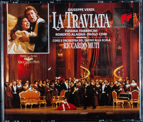 Giuseppe Verdi  - Tiziana Fabbricini · Roberto Alagna · Paolo Coni · Coro Del Teatro Alla Scala  E Orchestra Del Teatro Alla Scala · Riccardo Muti : La Traviata (2xCD, Album + Box, Sli)