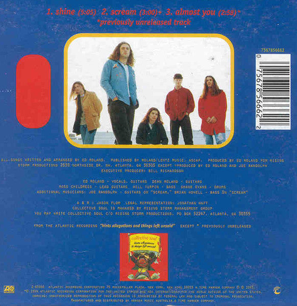 Collective Soul : Shine (CD, Single, Car)