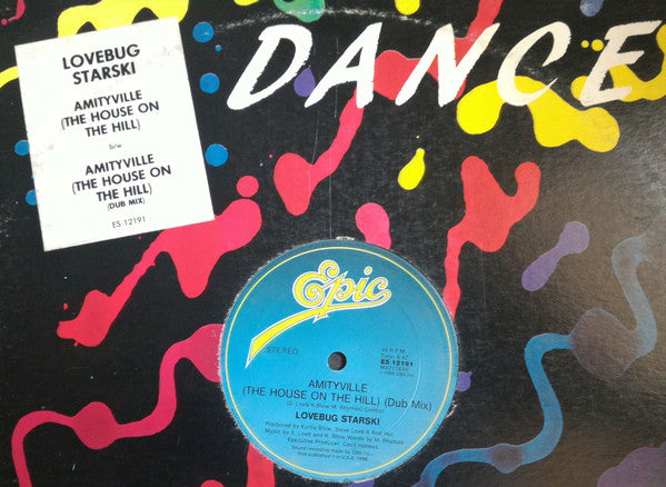 Lovebug Starski : Amityville (The House On The Hill) (12", Single)