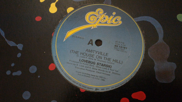 Lovebug Starski : Amityville (The House On The Hill) (12", Single)