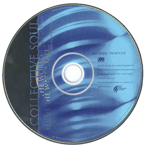Collective Soul : The World I Know (CD, Single, Car)