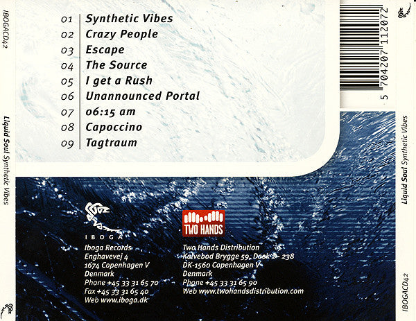 Liquid Soul (3) : Synthetic Vibes (CD, Album)