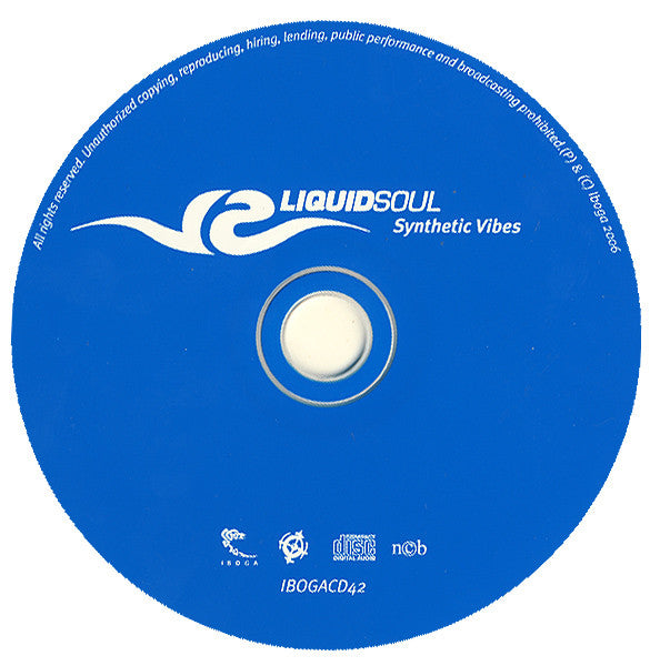 Liquid Soul (3) : Synthetic Vibes (CD, Album)