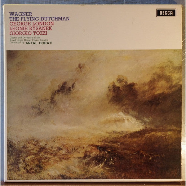 Wagner*, George London (2), Leonie Rysanek, Giorgio Tozzi, Chorus* & Orchestra Of The Royal Opera House, Covent Garden, Antal Dorati : The Flying Dutchman (3xLP + Box)