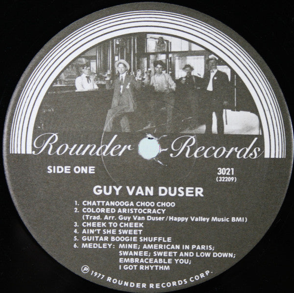 Guy Van Duser : Finger Style Guitar Solos (LP, Album)