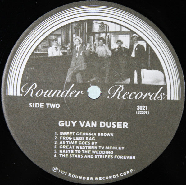 Guy Van Duser : Finger Style Guitar Solos (LP, Album)