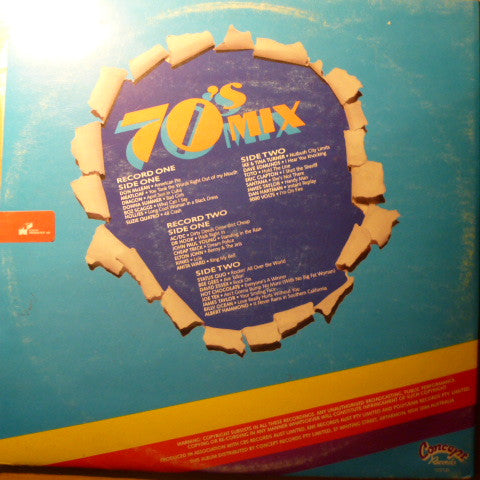 Various : The Sensational 70's Mix (2xLP, Comp)
