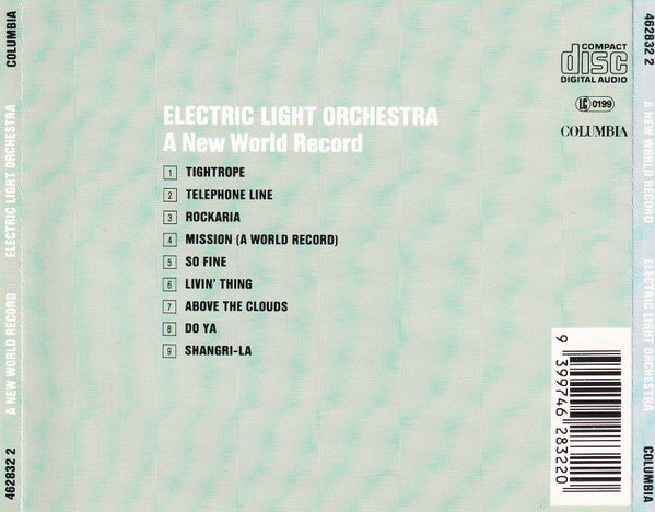 Electric Light Orchestra : A New World Record (CD, Album, RE)