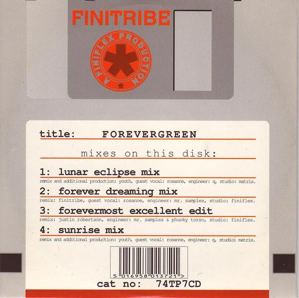 Finitribe : Forevergreen (CD, Single)
