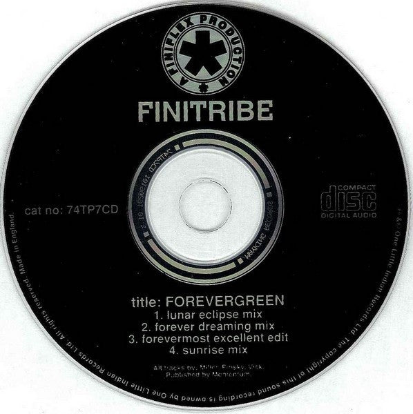 Finitribe : Forevergreen (CD, Single)