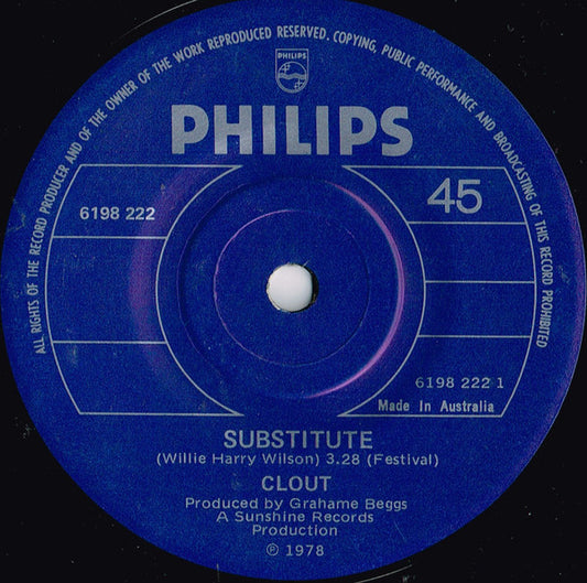 Clout : Substitute (7", Single)
