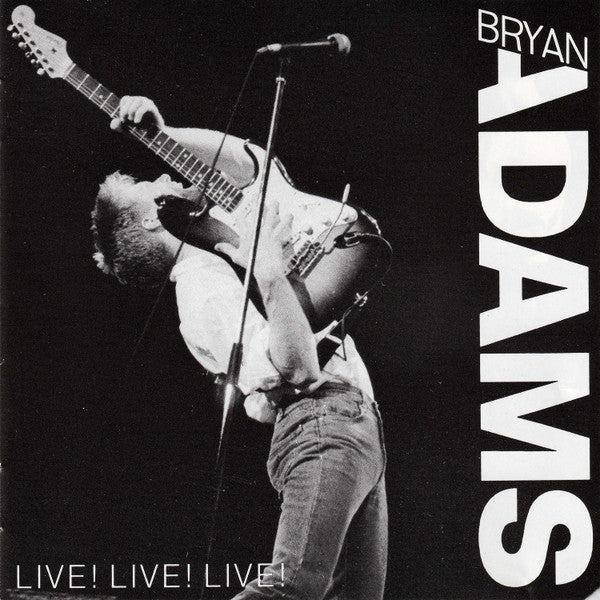 Bryan Adams : Live! Live! Live! (CD, Album)
