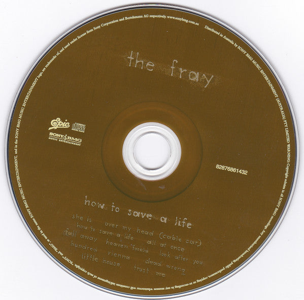 The Fray : How To Save A Life (CD, Album)