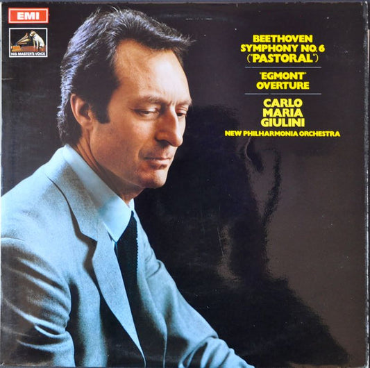 Ludwig van Beethoven - New Philharmonia Orchestra, Carlo Maria Giulini : Symphony No. 6 "Pastoral" (LP, Album)