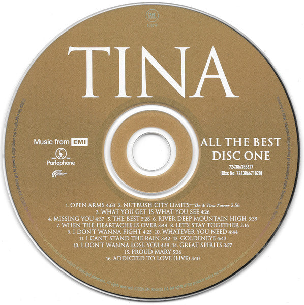 Tina* : All The Best (2xCD, Comp)