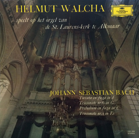Bach*, Helmut Walcha : Toccata And Fugue In D Minor • Trio Sonata No. 6 In G Major • Prelude And Fugue In C Major • Trio Sonata No. 1 In E Flat Major (LP)