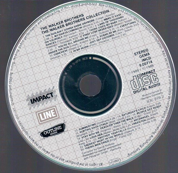 The Walker Brothers : The Walker Brothers Collection (CD, Comp)