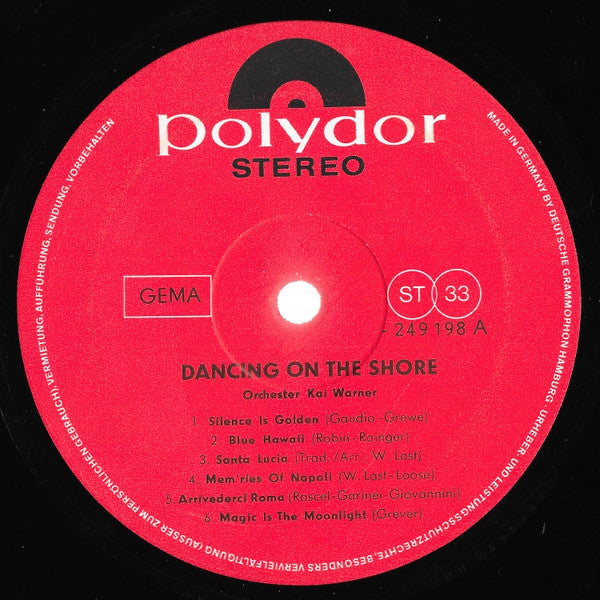 Kai Warner Orchestra* : Dancing On The Shore (LP)