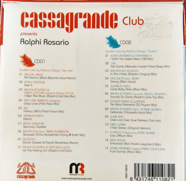 Various : Cassagrande Club Presents Ralphi Rosario (2xCD, Mixed)