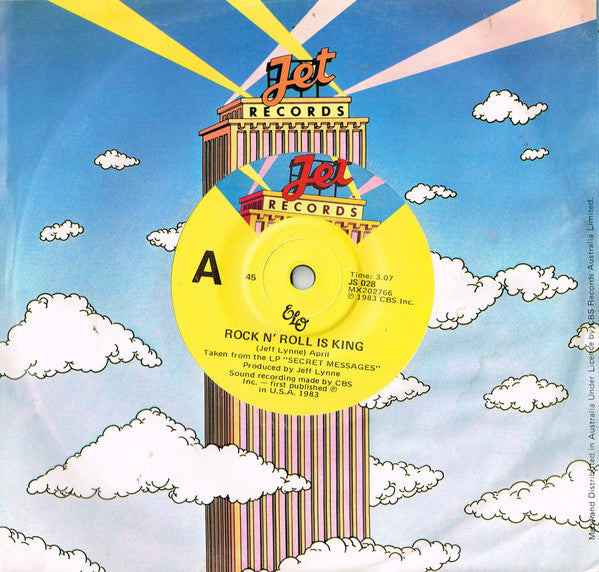 ELO* : Rock N' Roll Is King (7", Single)