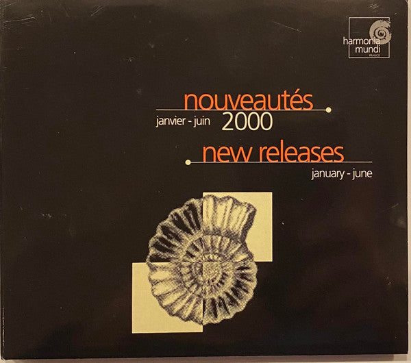 Various : Nouveautes Harmonia Mundi Janvier-Juin 2000 (New Releases Harmonia Mundi January-June 2000) (CD, Comp, Promo)