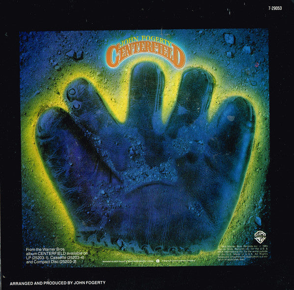 John Fogerty : Rock And Roll Girls / Centerfield (7", Single)