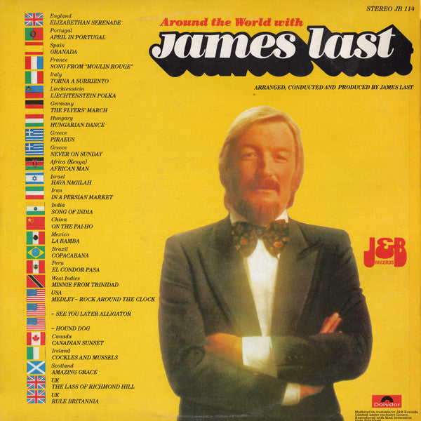 James Last : Around The World With James Last (LP, Comp)