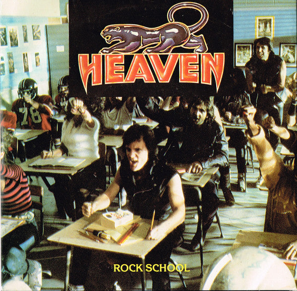 Heaven (13) : Rock School (7", Single)