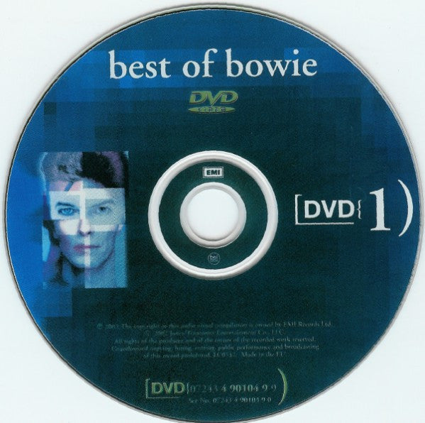 Bowie* : Best Of Bowie (2xDVD-V, Comp, PAL, SECAM)