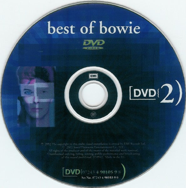 Bowie* : Best Of Bowie (2xDVD-V, Comp, PAL, SECAM)