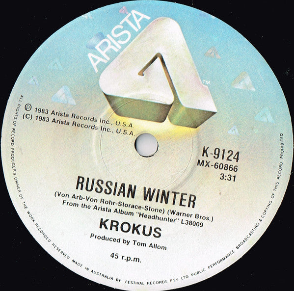 Krokus : Eat The Rich (7", Single)