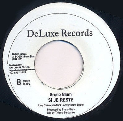 Bruno Blum : Should I Stay Or Should I Go (7", Single)
