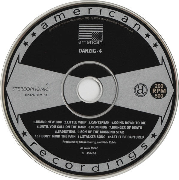 Danzig : Danzig 4P (CD, Album, Car)