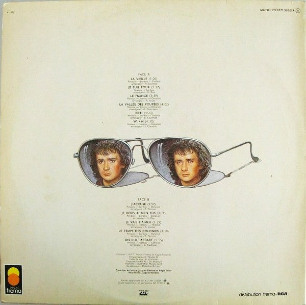 Michel Sardou : Michel Sardou (LP, Album, RE)