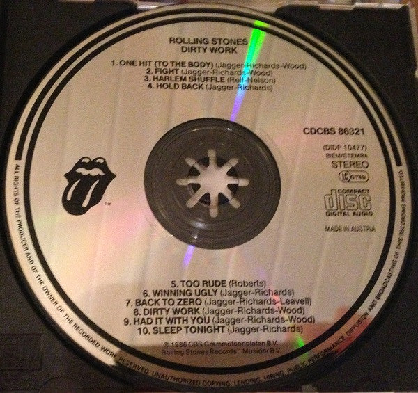 Rolling Stones* : Dirty Work (CD, Album)