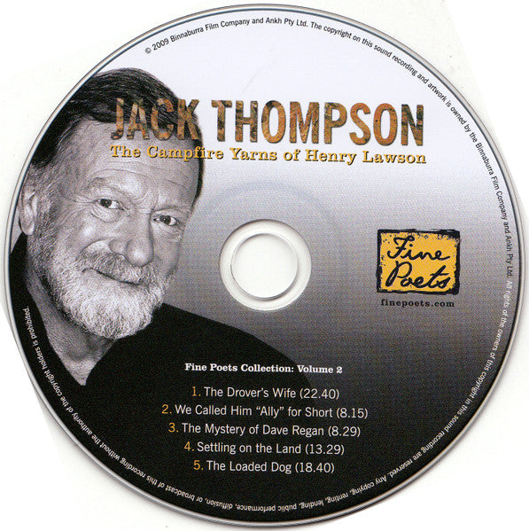 Jack Thompson (9) : The Campfire Yarns Of Henry Lawson (CD, Album, RE)
