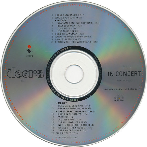 The Doors : In Concert (2xCD, Comp, RM)