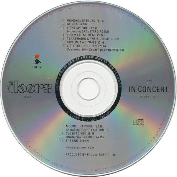 The Doors : In Concert (2xCD, Comp, RM)