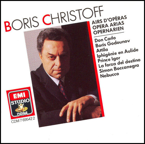 Boris Christoff : Airs D'Opera / Opera Arias / Opernarien (CD, Comp)
