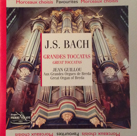 Johann Sebastian Bach - Jean Guillou : Grandes Toccatas (CD, Album, RE)